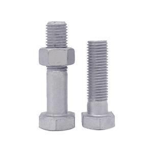 DIN933 DIN934 Hot DIP Galvanized Hex Bolts and Nuts