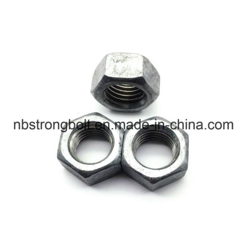 DIN934 Hex Nut Class 8 with HDG M48