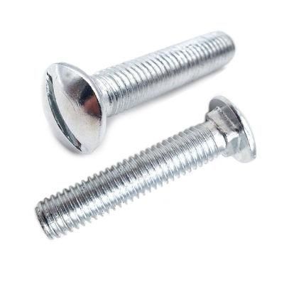 Slotted Bolt Carriage Bolt Zinc Plated Pan Head Zinc