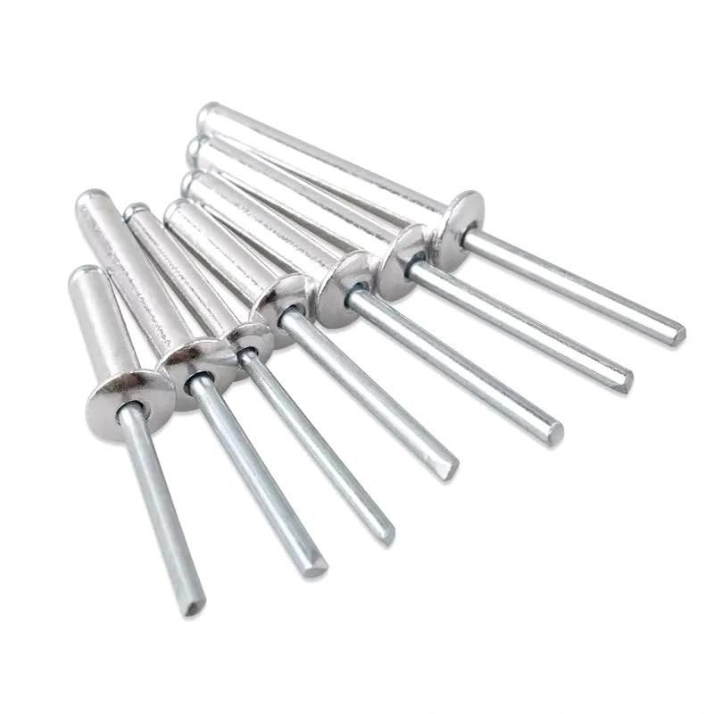 Dome Head Open End Aluminium Steel Blind Rivets