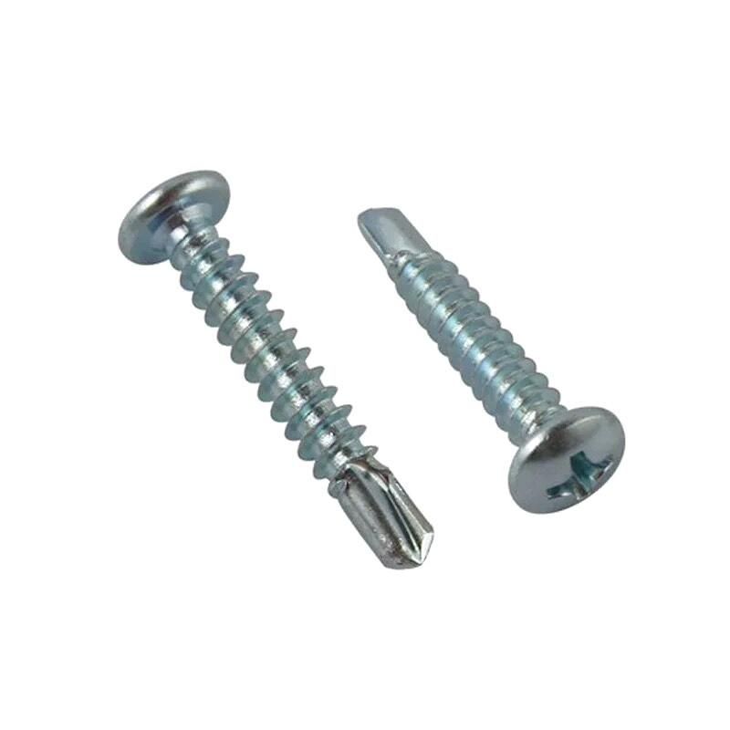 Steel Square Pan Head Self-Drilling Screw with Zinc Plating