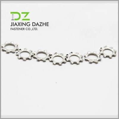 Fastener DIN 6797A Lock Washers with External Teeth Spring Washer