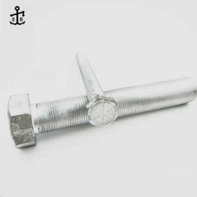 American Standard ANSI OEM ODM Customized Fasteners Carbon Steel Zinc Plated M42 Hexagon Bolt Made in China