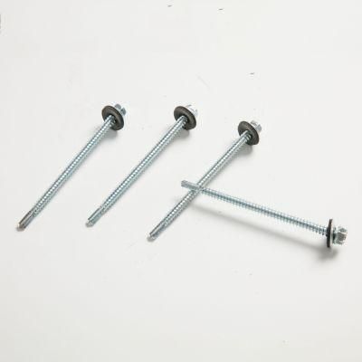 Wholesale 12X55mm Hex Head Self Drilling Screw with EPDM Washer