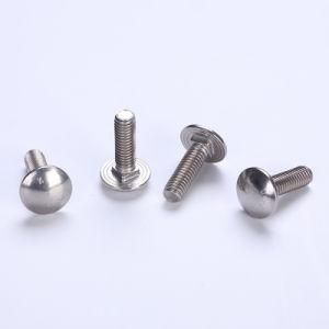 Black Oxide Carriage Bolts Round/Cup Head Carriage Bolts with Nuts Carbon Steel Zp HDG Square Neck Bolts DIN 603/DIN11015