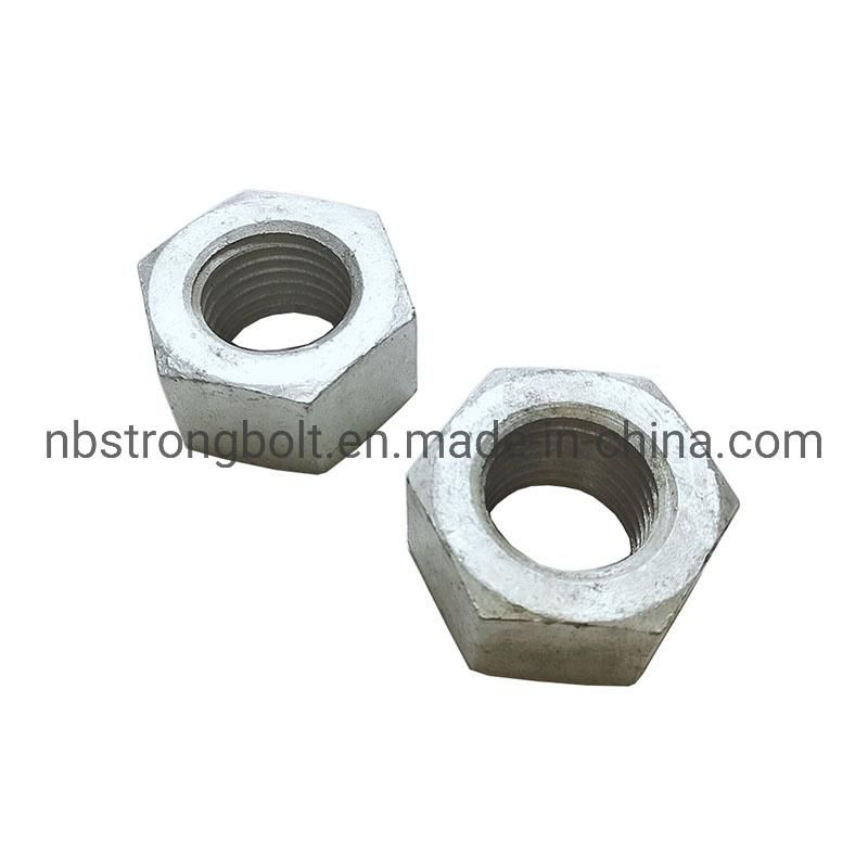 ISO4032 Hex Nut Cl. 10 6h with HDG