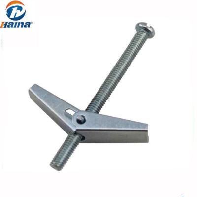 ASTM 1/4 Zinc Plated Steel Toggle Bolt / Spring Toggle Bolt