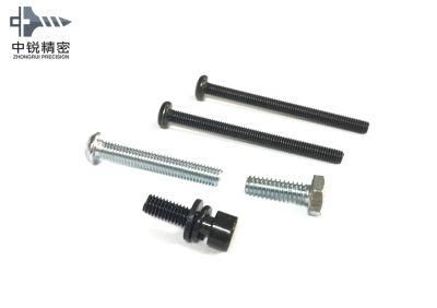 Pan Head Fillister Head and Truss Head Machine Screws with Zinc Plated Surface Diffirent Kinds of Machine Screws