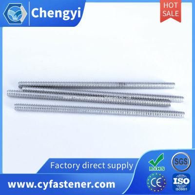 3/8-Inch-16X36-Inch Coarse Screw Thread Fully Threaded Steel Rod Zinc Plated