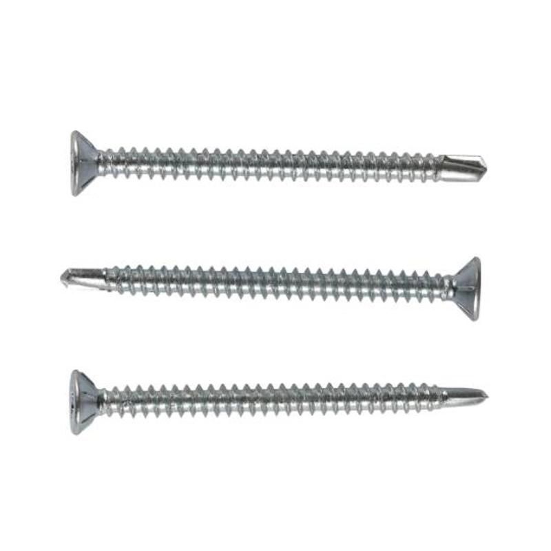 Galvanized CSK head PH drive drilling point screw self drilling screw