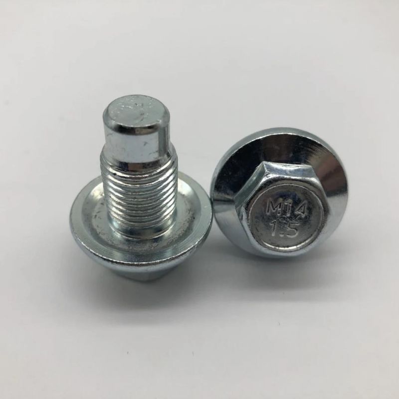 Flange Bolt with a Rubber Concave Under Flange Silo Bolts