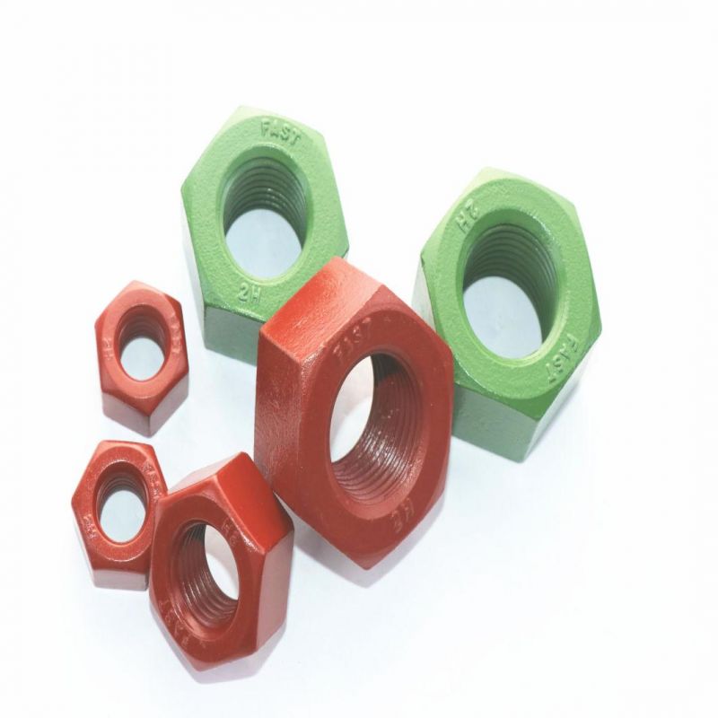 ASTM A194 Xylan 2h Hex Nuts