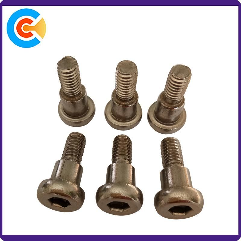Stainless Steel Flat Head Shoulder Screw Hex Socket (Allen) Screw