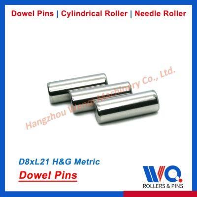 Alloy Steel Dowel Pin, Plain Finish, Inch with 100PCS/Bag