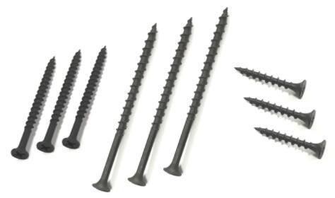 Coarse Thread Bugle Head Drywall Screws with Black Phosphate Coated Size 3.5X51mm Drywall Screws