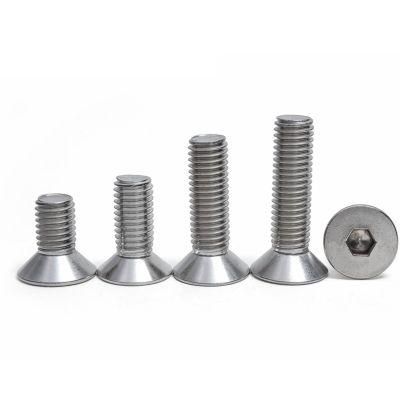 ASME/ANSI High Strength Grade Hexagon Socket Countersunk Head Bolt 8.8 10.9 12.9 SS304 SS316
