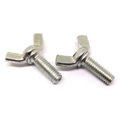 M4 M6 Stainless Steel Square DIN318 Professional Manufacturer Wing Bolts Wingbolt Nut Butterfly Screw