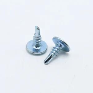 Wholesale Sale Carbon Steel Metal Galvanized Phillips Round Wafer Truss Head Self Drilling Screw