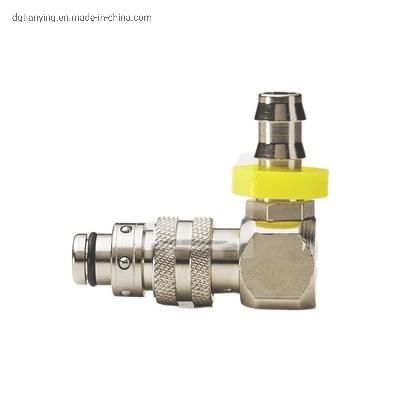 Staubli Angle 90 Degree Female Brass Water Hose Nipple Connector