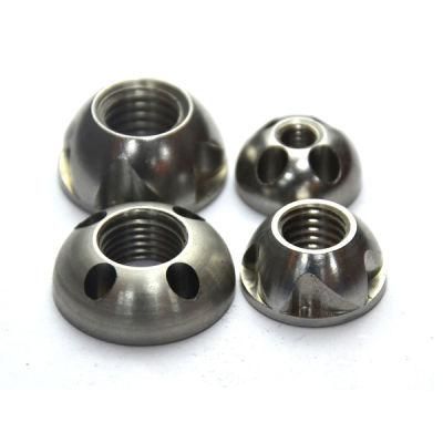 304 Stainless Steel Tamper Proof Nut Anti Theft Hub Screw and Nuts Security Round Lock Nut