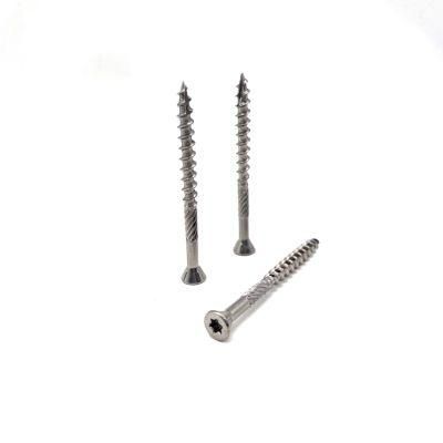 304 316 Stainless Steel Deck Screws/ Countersunk Head Self-Drilling Screw/Knurled Screw