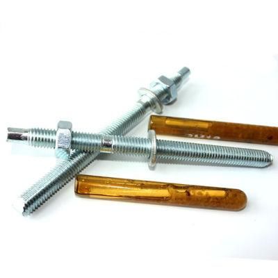 China Wholesale Fastener Hardware Zinc Plated Chemical Anchor Bolt All Sizes Cheap Price