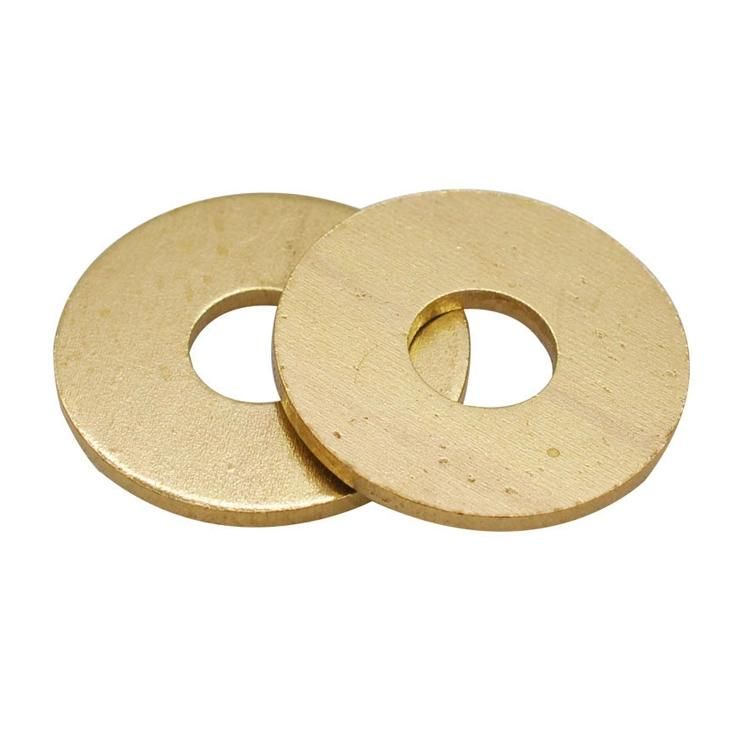 Flat Washer DIN125 M3 M4 M5 M6 M8 M10 M12 Brass Factory Customized Plain