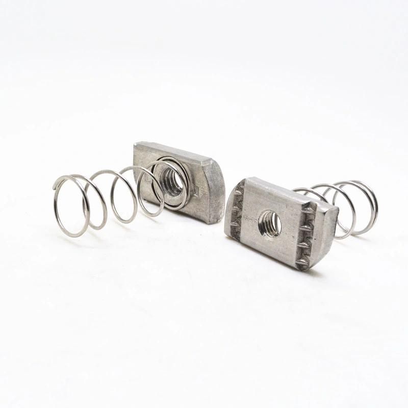 Stainless Steel SS304 SS316 304hc 316L Spring Nut