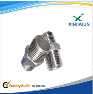 Made in China Pneumatic 1/8&quot; SS304 316L BSPT NPT Thread Screw Tee Stainless Steel Pipe Fitting