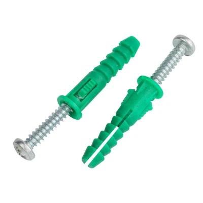 Nylon Plugs Expansion Plastic Anchor Wall Plug Green Plastic Wall Plugs Wall Anchors