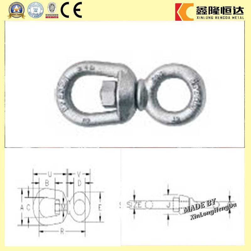 Drop Forged Anchor Chain Swivel Eye Bolt