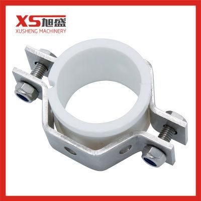 Stainless Steel Pipe Size Hex Hanger with White Rubber Grommets