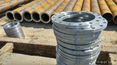 Slip on Flange Welded Neck Flange with Pipe for Dredging Flange Tuberia Soldada Con Brida
