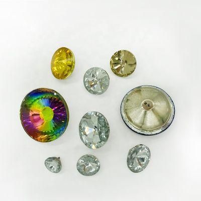 Glass Crystal Sofa Upholstery Buttons