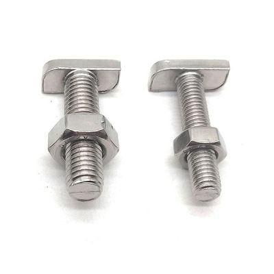 M12 T-Bolt M10 Thread T Bolt DIN186 T Head Bolt M3~M36