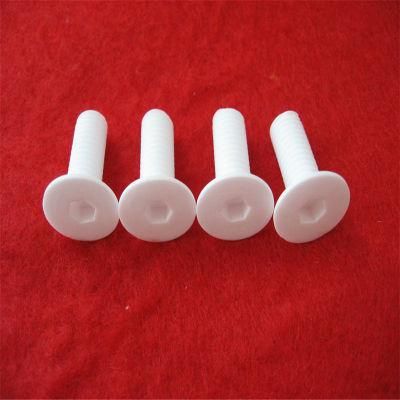 Customized Machining 95% Alumina Ceramic Head Screw Al2O3 Bolt