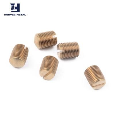 Copper Headless Bolt with Slotted Milling