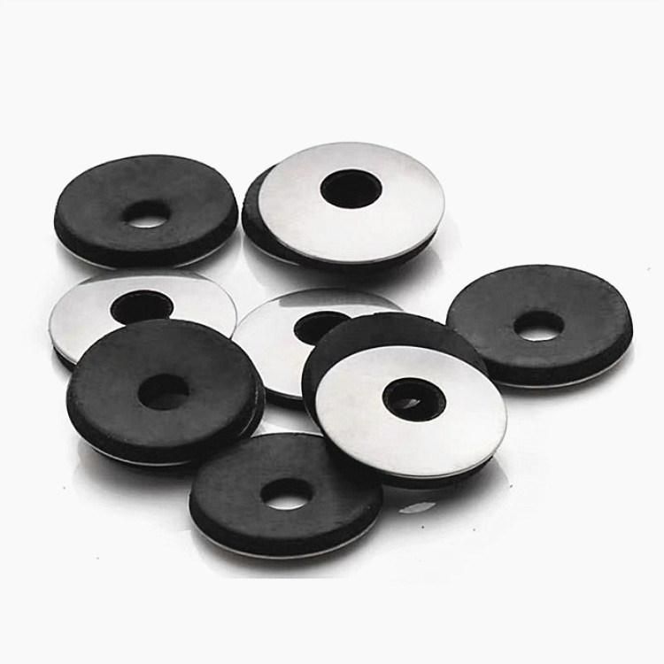 304 Stainless Steel Sealing Black Grey Rubber Waterproof Flat Ring Gasket Roofing EPDM Washer