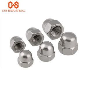 M8m12 Stainless Steel SS316 Hex Cap Acorn Nut DIN1587