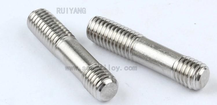 Fastener GB898 Stainless Steel Double End Stud Bolt (SS304 SS316 2205)