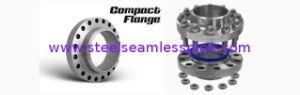 Steel Flange, Compact Flanges 1/2inch - 48inch, and 150# to 2500# with A182 / F51 / Inconel 625.
