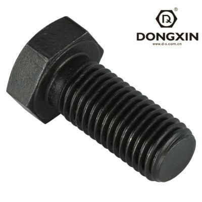 Carbon Steel Hex Bolt and Nut Fasteners Grade 10.9 Zinc Plated DIN933 Hex Bolt