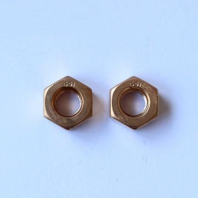 Good Quality Factory Low Price Silicon Bronze Hex Finish Nuts