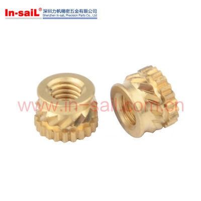 Threaded Insert Nut with Outer-Knurled