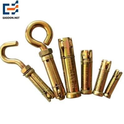 Customized Stainless Steel Hook Expansion Anchor Eye Bolt Sleeve Anchor Bolt Sleeve Anchor Eye Bolt