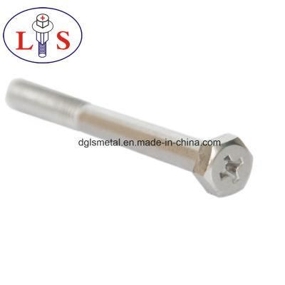 Zinc Plated Hexagon Head Cross Slot Bolt