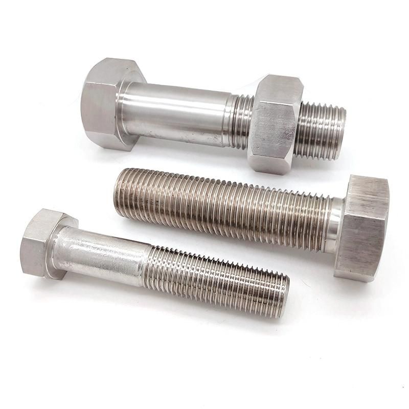 M2-M100 High Quality High Strength 304 316 Stainless Steel Hexagon Head Bolt
