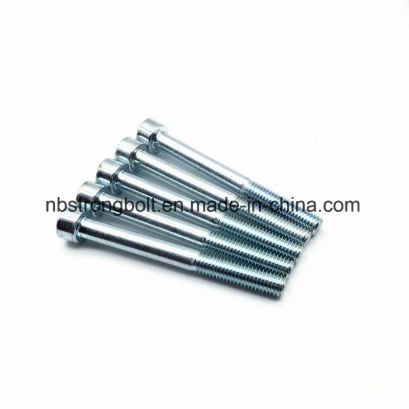 Hexagaon Socket Bolt DIN912 Class 8.8 with White Zinc Plated Cr3+ M8X75 PT
