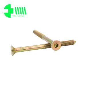 Countersunk Head Allen Drive Machine Screw with Sharp Point