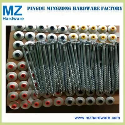 Umberlla Head Roofing Screw Spiral Thread Assembled Nails